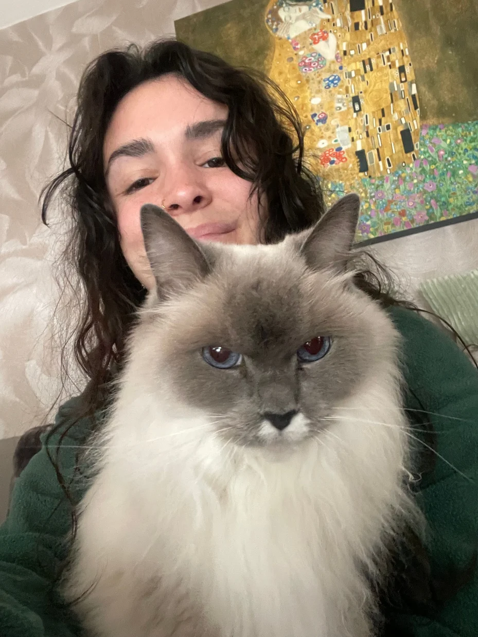 Moment de complicité avec un animal